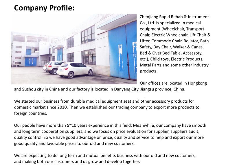Zhenjiang Rapid & Rehab Instrument Co., Ltd.